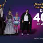 Liquidación de Halloween Walmart con descuentos desde 40% y más