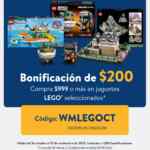 Cupón Walmart $200 de bonificación en juguetes Lego