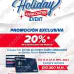 Folleto cuponera Costco Member's Holiday Appreciation Event válido durante el Buen Fin 2023