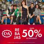 Rebajas de invierno C&A: Hasta 50% de descuento