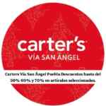 En Carter's Vía San Ángel 70% de descuento en la compra de 5 prendas participantes