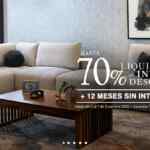 Liquidación de Invierno de hasta 70% de descuento en muebles en Casa de las Lomas