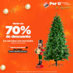 Hasta 70% de descuento en decoración Navideña en City Club