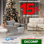 Cupón Muebles Dico 15% de descuento pagando con Mercado Pago