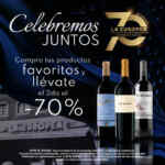 Promo la Europea de 2do al 70% de descuento en vinos seleccionados