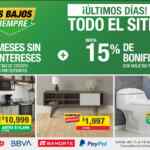 Promo Home Depot Precios Bajos: hasta 15% de bonificación + 24 meses sin intereses