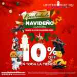 Recalentado Navideño Limited Edition: 10% de descuento en toda la tienda