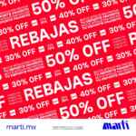 Rebajas de Invierno Martí: Hasta 50% de descuento