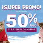 En Maskota 50% de descuento en suéteres y chamarras para mascotas