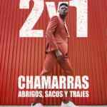 2x1 en chamarras, abrigos y sacos en las rebajas de Mens Fashion