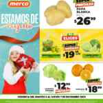 Ofertas Merco frutas y verduras del 5 al 7 de diciembre