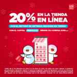 20% de descuento en la tienda en línea de Miniso recogiendo tu compra en tienda