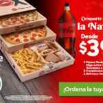 Promoción de Navidad Pizza Hut: Triple box por $399