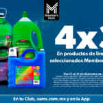 4x3 en productos de limpieza Member's Mark en Sam's Club