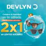 Promociones de Navidad Devlyn: 2x1 en lentes de sol y más