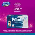Horas Extraordinarias Sam's Club Venta Única de Navidad: $55 de ahorro en servilletas Pétalo, 2x1 en pasta de dientes para niños y más