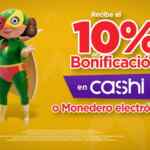Paga con tu tarjeta para el Bienestar en Bodega Aurrerá y recibe 10% de Bonificación en Cashi o Monedero Electrónico