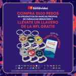 Compra $500 en productos marca Farmacias Benavides y llévate GRATIS un llavero destapador de la NFL