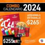Combo Calendario Cinemex 2024 con más de $4,500 en descuentos