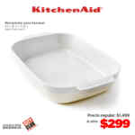 En City Club productos KitchenAid a un súper precio (ejemplo: recipiente para hornear de $949 a $99)