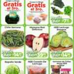 Ofertas HEB Precios bajos en frutas y verduras del 23 al 29 de enero