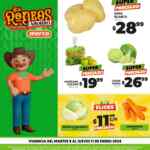 Ofertas Merco frutas y verduras del 9 al 11 de enero