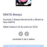 Promo Oxxo Spin Premia: 3x2 en toallas Always y Naturella