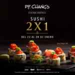 En PF Chang's 2x1 en rollos de sushi al pedir por delivery esta semana
