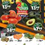 Ofertas S-Mart 3 días de frutas y verduras del 16 al 18 de enero