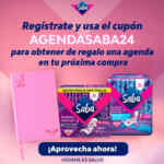 Cupón Saba: Agenda 2024 Gratis con cualquier compra