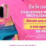 Smart band o agenda 2024 GRATIS en la compra de 2 calzones menstruales en la tienda en línea de Saba