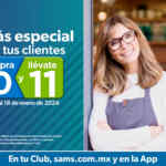En Sam's Club Paga 10 y Lleva 11 en productos de despensa y abarrotes