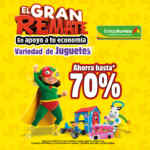 Gran Remate de Juguetes Bodega Aurrera: Hasta 70% de descuento