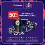 50% de descuento en toda la mercancía de la NFL en Farmacias Benavides