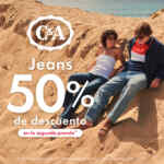 En C&A 2do a mitad de precio en jeans hasta el 18 de febrero