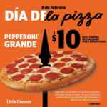 Little Caesars Día de la Pizza 2024: Pizza de pepperoni a $10 al comprar especialidad en sucursales participantes el 9 de febrero