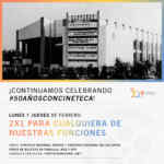 2x1 en funciones en la Cineteca Nacional los lunes y jueves de febrero