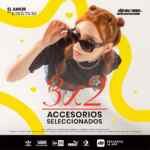 3x2 en accesorios seleccionados en tiendas dpstreet