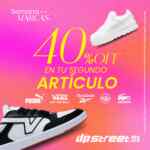 Semana de marcas Dpstreet: 2do con 40% de descuento en Lacoste, Puma, Vans y más