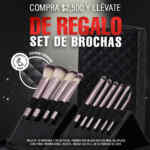 En GOC Make Up llévate set de brochas Cruelty Free de regalo en compras en línea desde $2,500