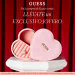 Promoción de San Valentín Guess: Joyero de regalo en compras de $3,990 o más