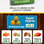 Ofertas Super Kompras Martes y Miércoles desde la Huerta frutas y verduras 20 y 21 de febrero 2024