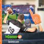 Folleto del Super Bowl La Comer al 11 de febrero 2024 con 2do a mitad de precio y más