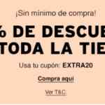 Cupón Levi's de 20% de descuento adicional sin mínimo de compra