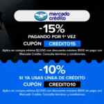 Tecnofertas Mercado Libre: hasta 40% de descuento + cupones de 15% adicional