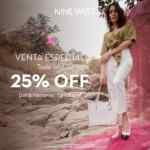 Venta Especial Nine West: 25% de descuento en todo