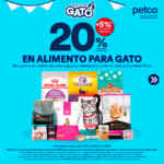 Ofertas Petco Día del Gato: 20% de descuento en alimento, juguetes, muebles y más