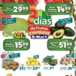 Ofertas S-Mart 3 días de frutas y verduras del 13 al 15 de febrero