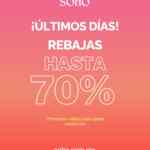 Últimas Rebajas Soho: Hasta 70% de descuento + cupón de 20% adicional