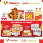 Folleto Soriana fin de semana: 2do a mitad de precio en productos de Cuaresma y más